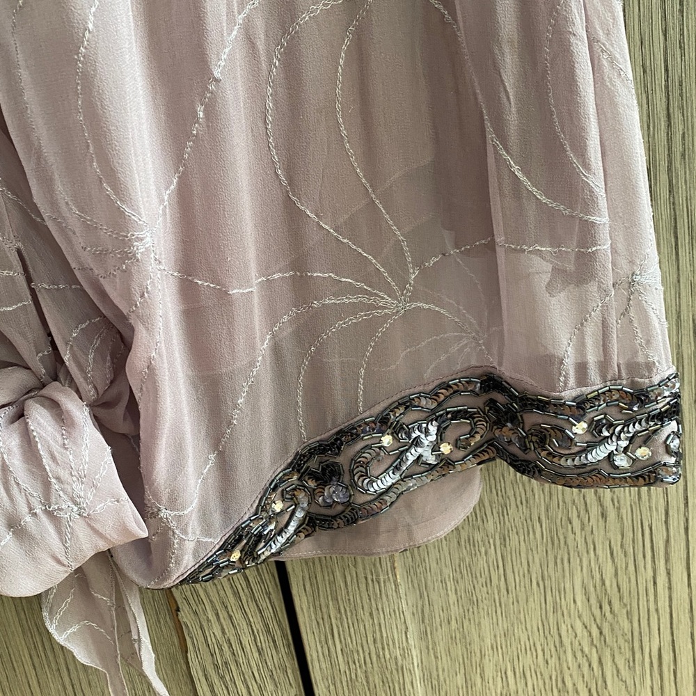 Ya-Ya Silk and sequence dress - Picture 4 of 12
